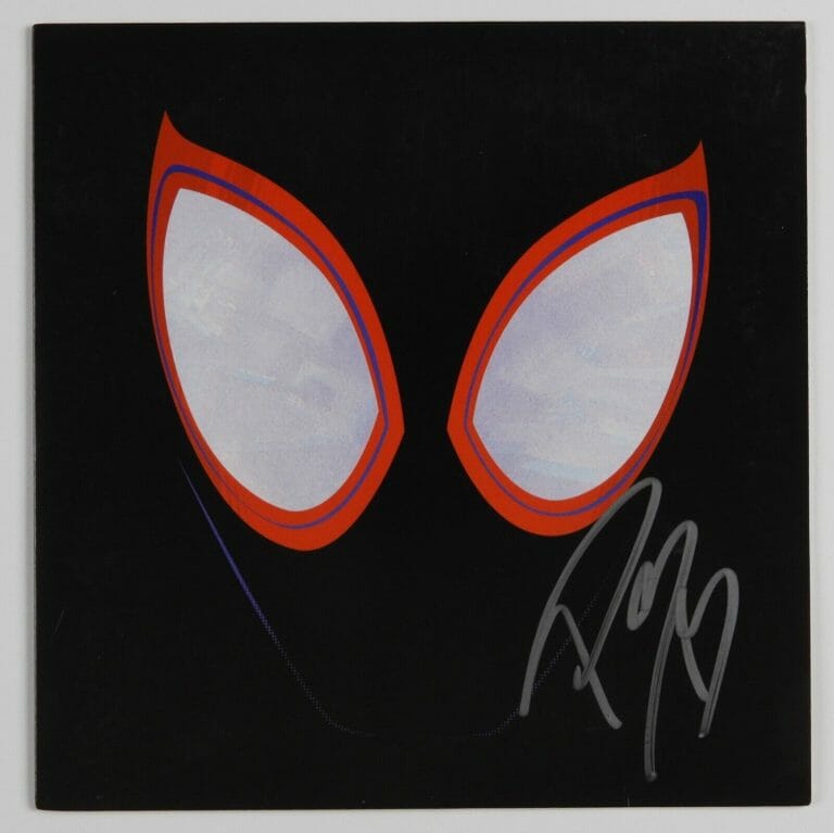 POST MALONE JSA AUTOGRAPH SIGNED VINYL ALBUM RECORD SUNFLOWER 7″ SPIDER-MAN
 COLLECTIBLE MEMORABILIA