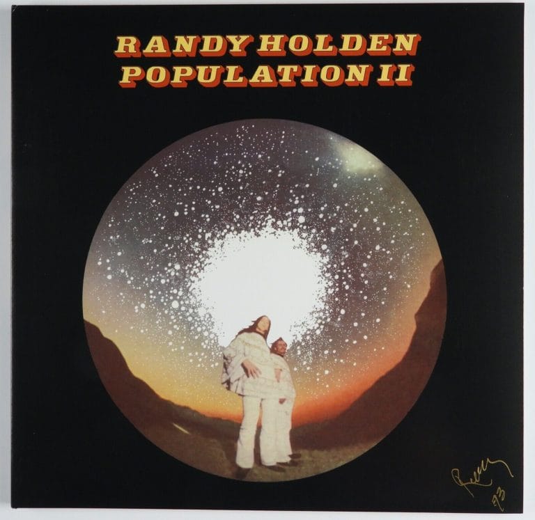 RANDY HOLDEN JSA SIGNED AUTOGRAPH ALBUM RECORD VINYL POPULATION II
 COLLECTIBLE MEMORABILIA