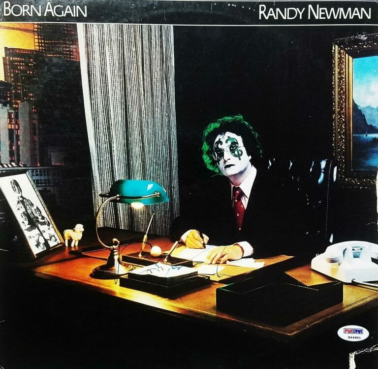 RANDY NEWMAN AUTOGRAPHED SIGNED RECORD ALBUM LP PSA
 COLLECTIBLE MEMORABILIA