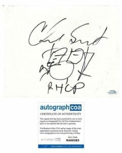 John Mellencamp signed Hurts so Good Lyrics sheet COA exact Proof  autographed STAR