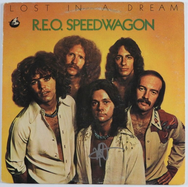 REO Speedwagon Neal Doughty JSA Signed Autograph Record Album Vinyl ...