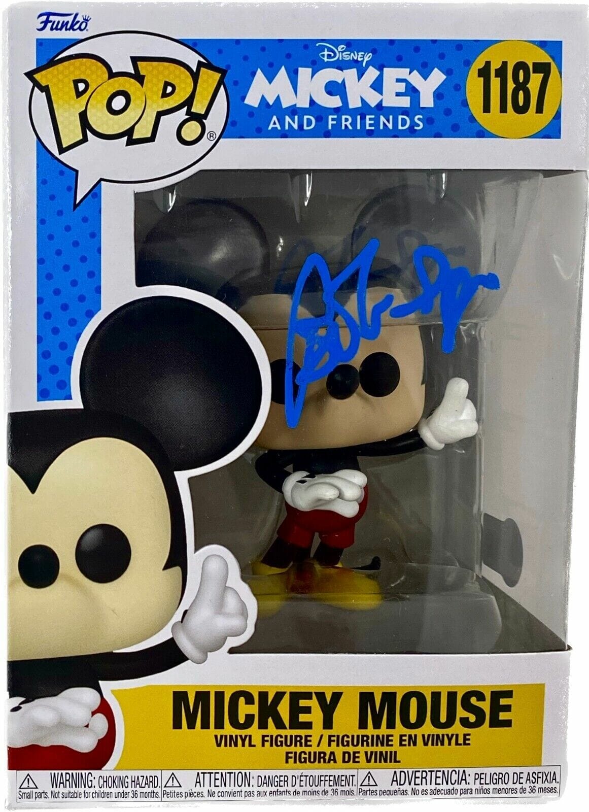 Robert Bob Iger Signed Funko Pop Mickey Mouse Walt Disney Ceo Autograph 