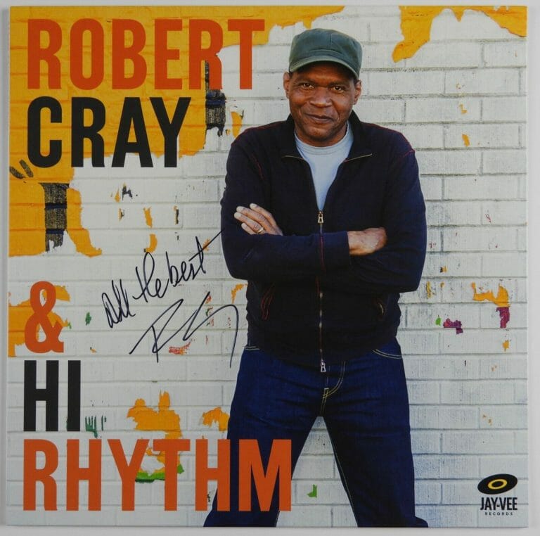 ROBERT CRAY JSA AUTOGRAPH SIGNED RECORD ALBUM & HI RHYTHM
 COLLECTIBLE MEMORABILIA