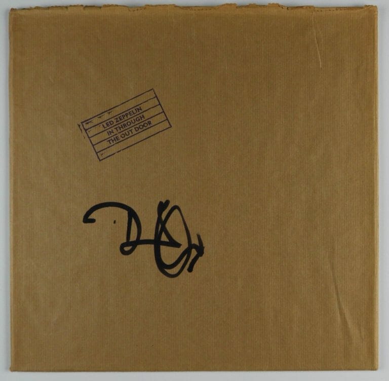 ROBERT PLANT LED ZEPPELIN JSA EPPERSON SIGNED AUTOGRAPH ALBUM RECORD VINYL REAL
 COLLECTIBLE MEMORABILIA