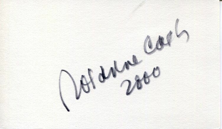 Rosanne Cash Country Music Seven Year Ache Singer Signed Autograph
