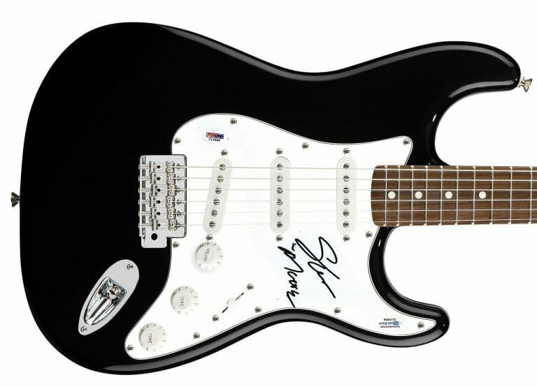 SAM MOORE AUTOGRAPHED SIGNED GUITAR ACOA
 COLLECTIBLE MEMORABILIA