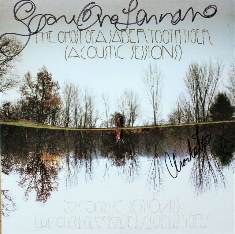 SEAN LENNON + CHAROLETTE SIGNED GHOST OF A SABER TOOTH TIGER ACOUSTIC LP ACOA
 COLLECTIBLE MEMORABILIA