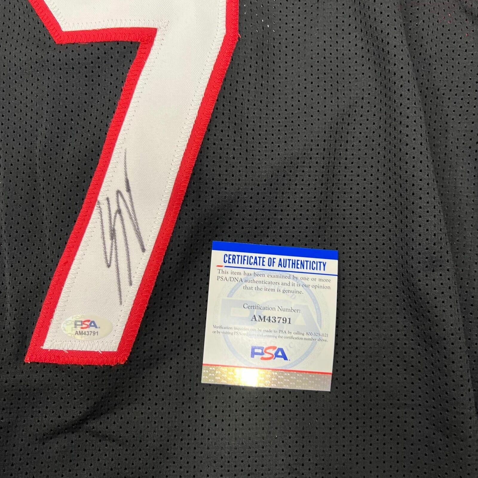 SHAEDON SHARPE signed jersey PSA/DNA Portland Trail Blazers Autographed