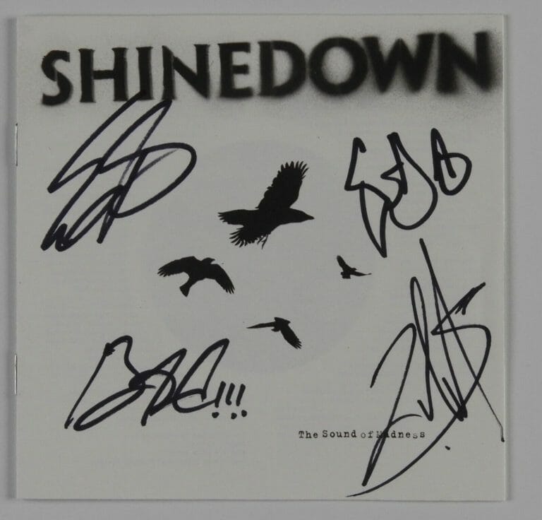 SHINEDOWN JSA AUTOGRAPH SIGNED CD THE SOUND OF MADNESS
 COLLECTIBLE MEMORABILIA
