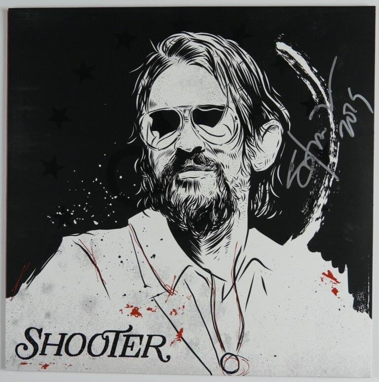 SHOOTER JENNINGS JSA SIGNED AUTOGRAPH ALBUM RECORD VINYL
 COLLECTIBLE MEMORABILIA