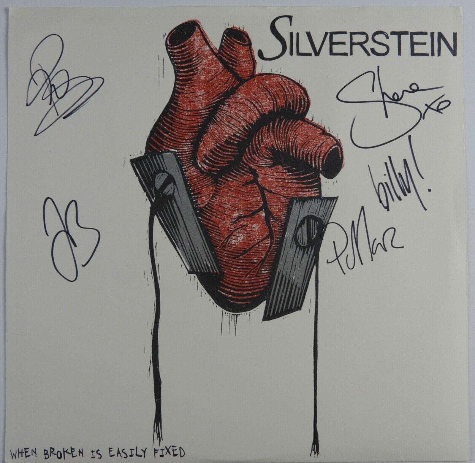 Silverstein JSA signed autograph Vinyl Record When Broken Is Easily Fixed
Opens in a new window or tab