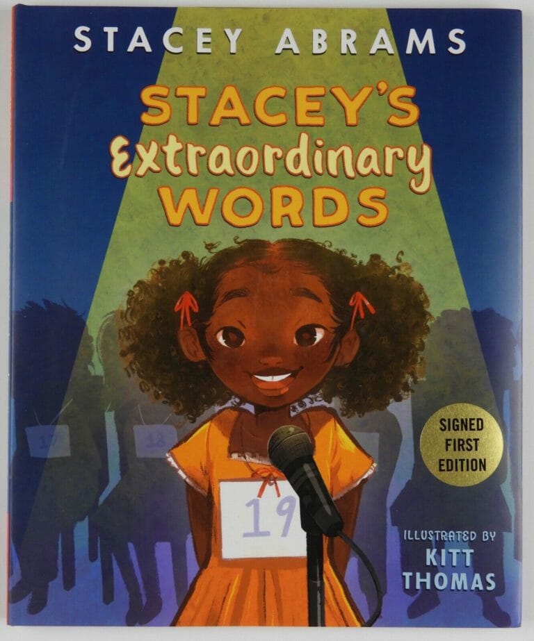 STACEY ABRAMS SIGNED AUTOGRAPH BOOK JSA COA FIRST ED EXTRAORDINARY WORDS
 COLLECTIBLE MEMORABILIA
