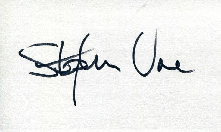 STEPHEN URE LORD OF THE RINGS CHRONICLES OF NARNIA HOUNDS SIGNED AUTOGRAPH
 COLLECTIBLE MEMORABILIA