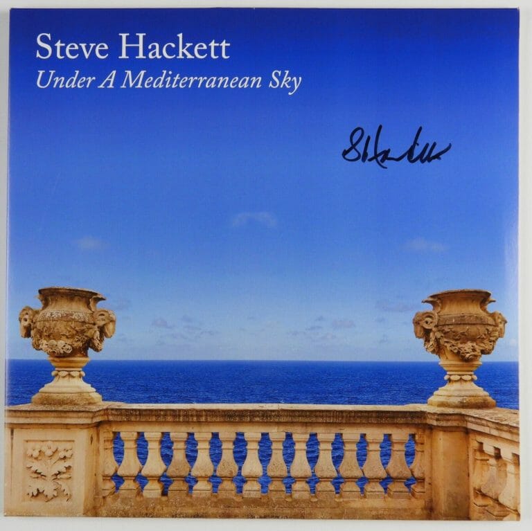 STEVE HACKETT SIGNED JSA AUTOGRAPH ALBUM RECORD VINYL UNDER A MEDITERRANEAN SKY
 COLLECTIBLE MEMORABILIA