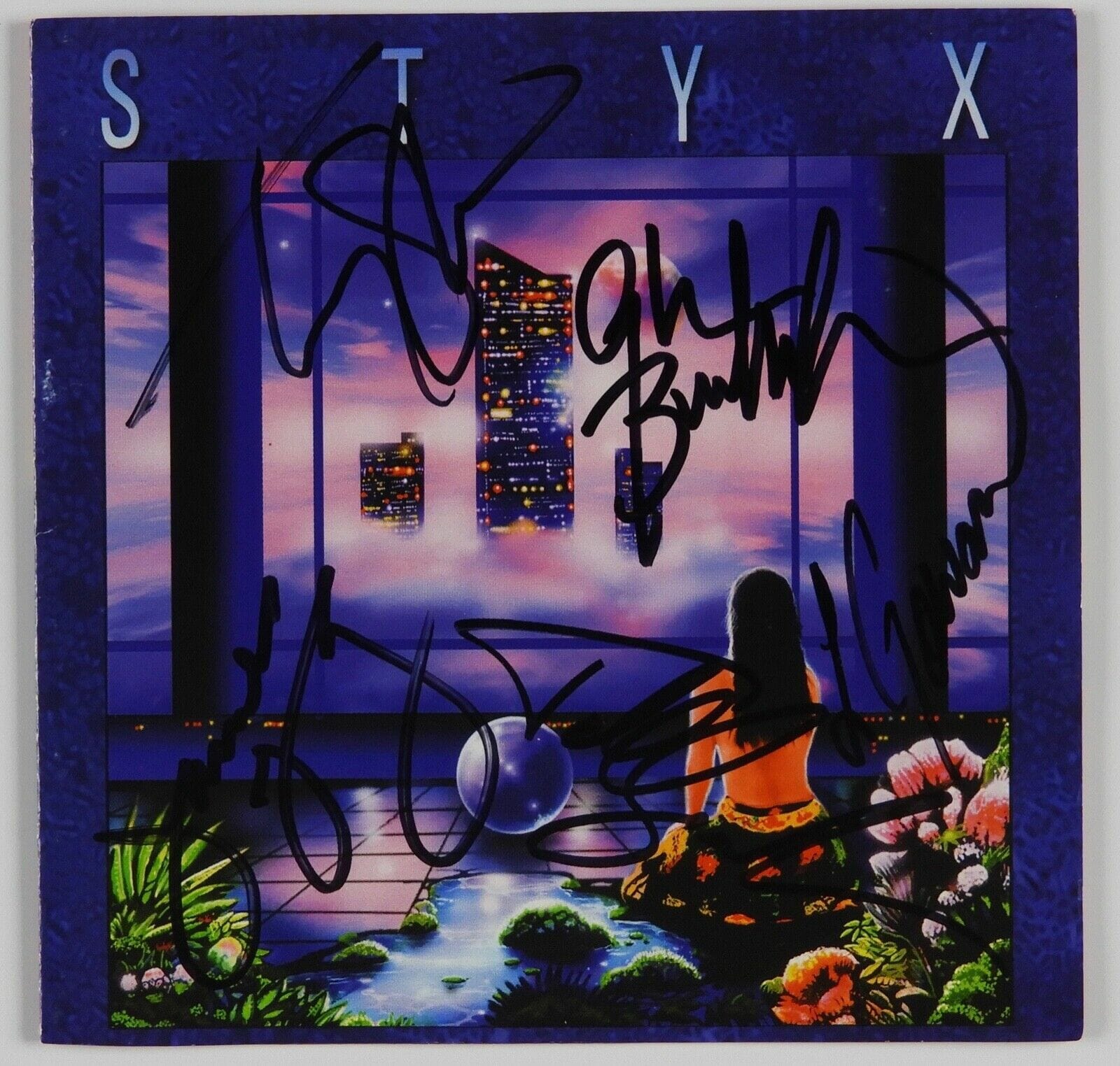 Styx Band Signed Autograph Record Album JSA CD Brand New World 5 sigs
Opens in a new window or tab