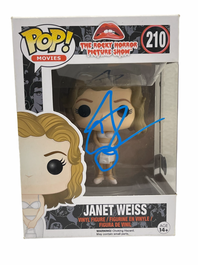 SUSAN SARANDON SIGNED JANET WEISS FUNKO ROCKY HORROR PICTURE SHOW AUTO BECKETT
 COLLECTIBLE MEMORABILIA