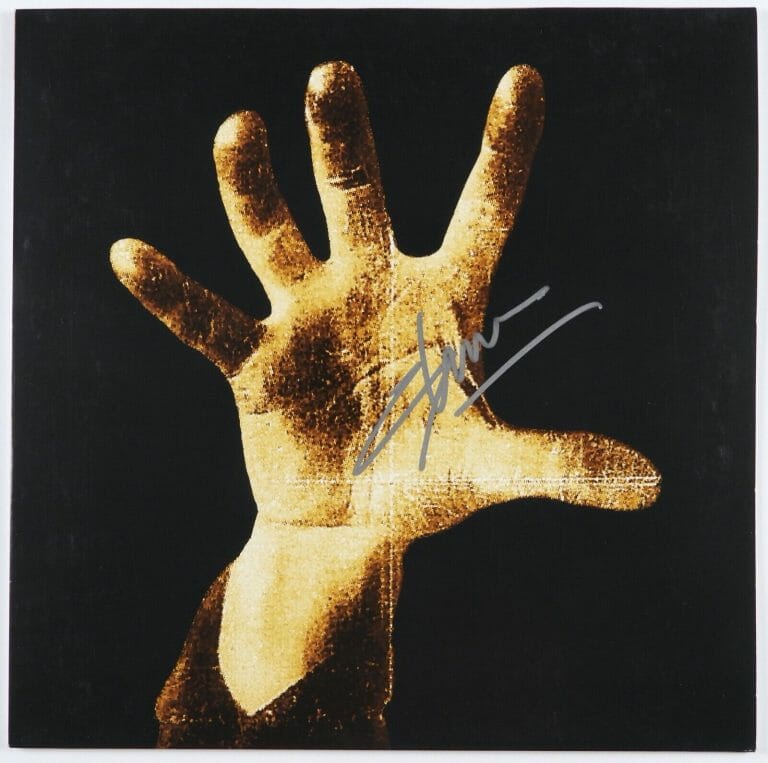 SYSTEM OF A DOWN SHAVO ODADJIAN JSA SIGNED AUTOGRAPH ALBUM RECORD LP MEZMEKIEZE
 COLLECTIBLE MEMORABILIA