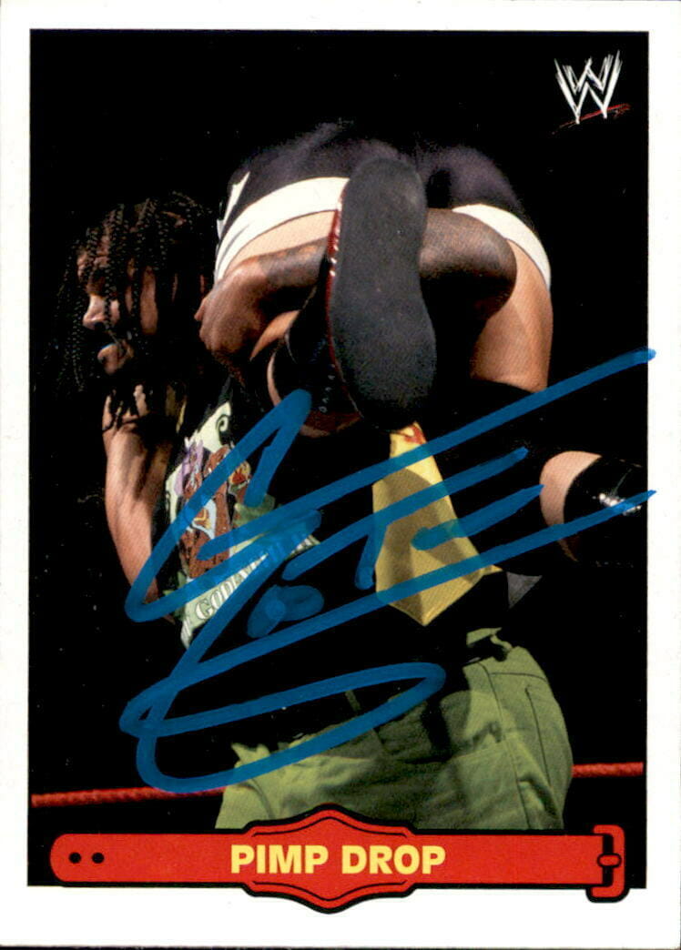 THE GODFATHER SIGNED 2012 TOPPS WWE CARD #32
 COLLECTIBLE MEMORABILIA
