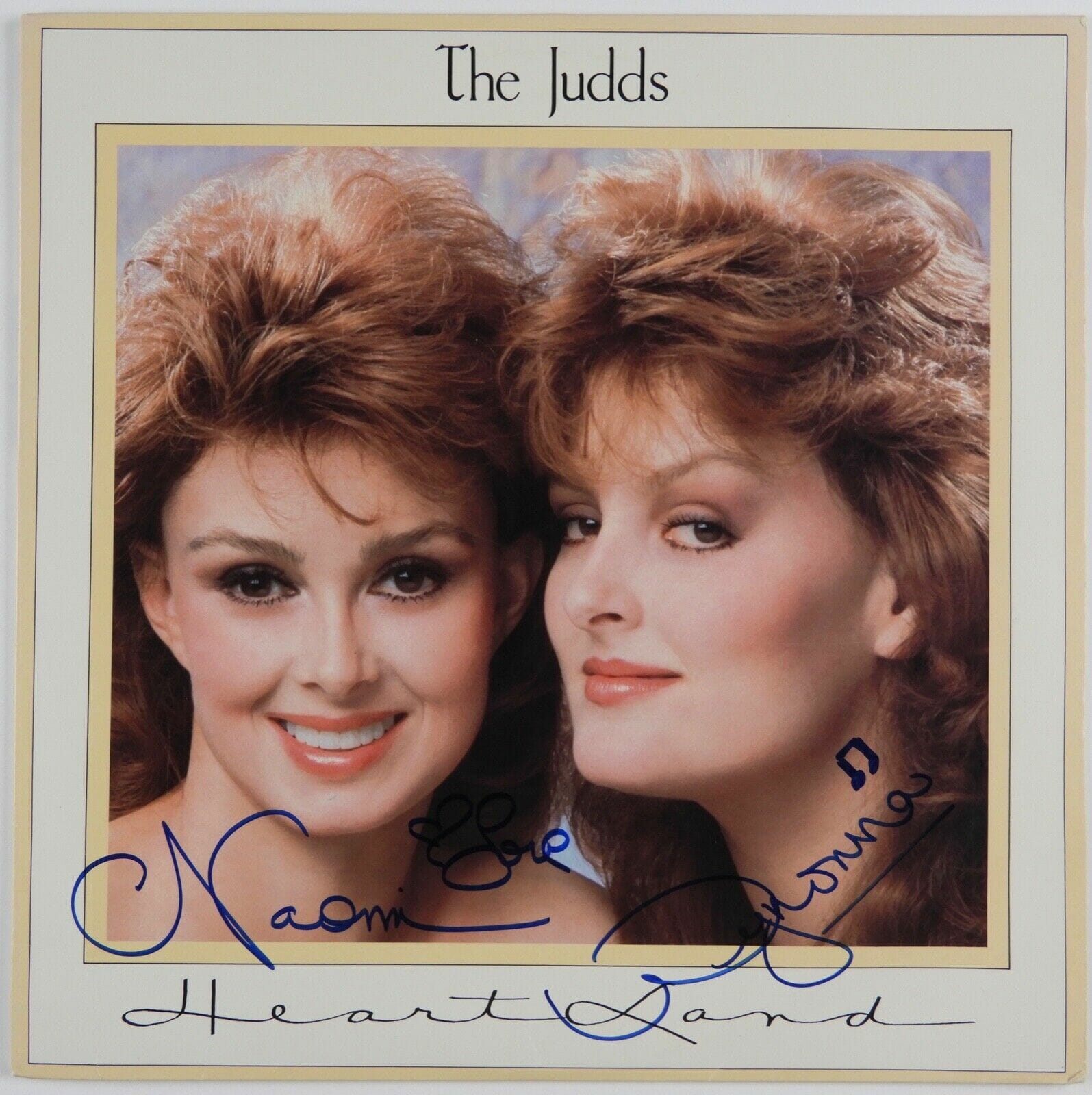 The Judds Naomi Judd JSA Signed Autograph Album Record Wynonna Heart Land
