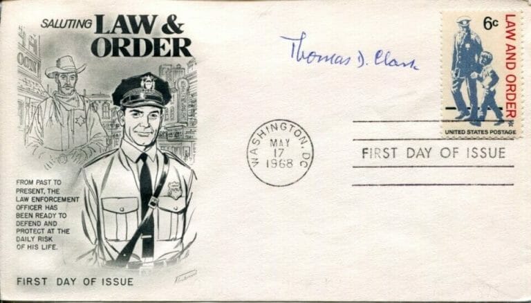 THOMAS D. CLARK A HISTORY OF KENTUCKY HISTORIAN AUTHOR SIGNED AUTOGRAPH FDC
 COLLECTIBLE MEMORABILIA