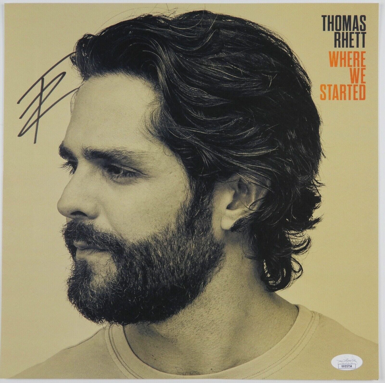 Thomas Rhett JSA Signed Autograph Album Record Lithograph Where We Started
Opens in a new window or tab