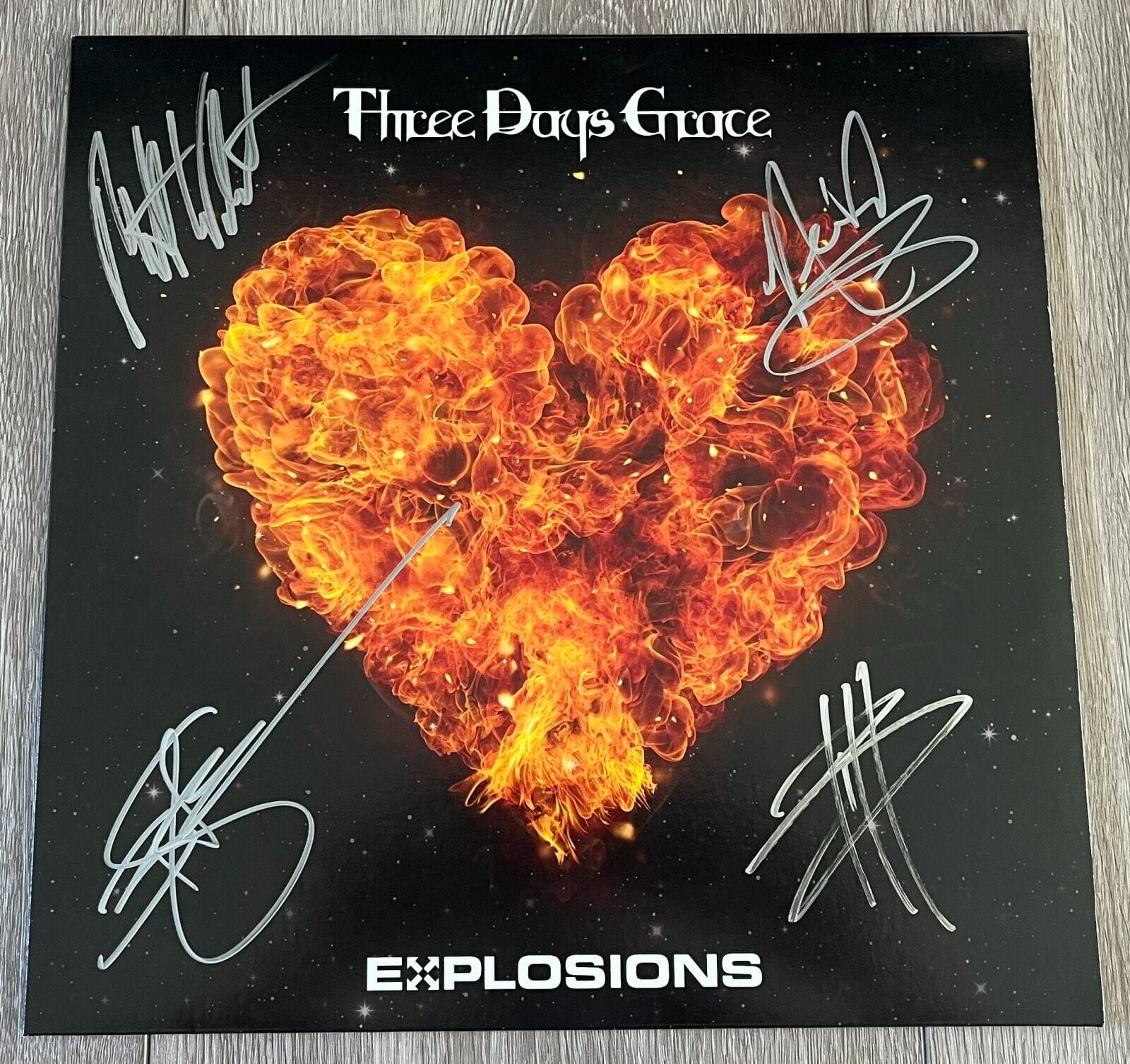 SIGNED - Explosions by Three Days store Grace (CD, 2022) Autographed