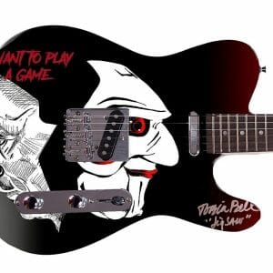 Tobin Bell Saw Jigsaw Movie Autographed Custom Graphics Guitar ACOA
Opens in a new window or tab