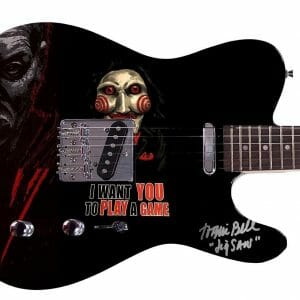Tobin Bell Saw Jigsaw Movie Autographed Custom Graphics Guitar ACOA
Opens in a new window or tab