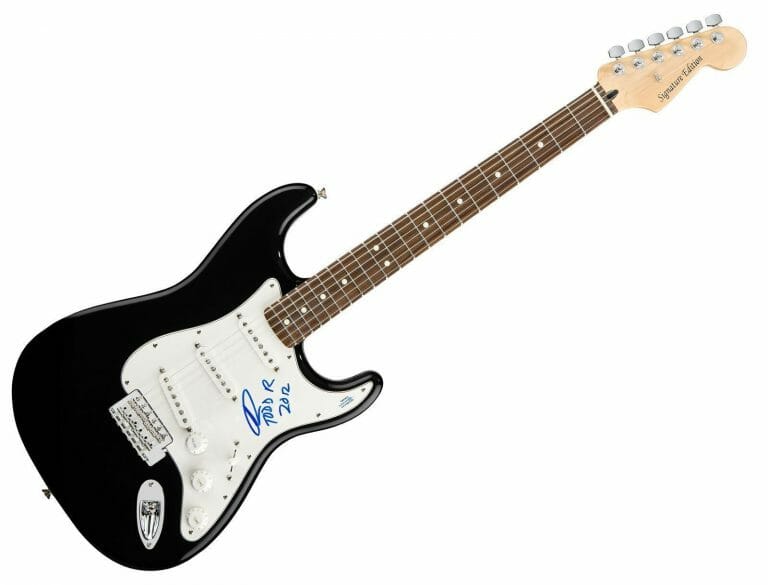 TODD RUNDGREN AUTOGRAPHED SIGNED GUITAR ACOA
 COLLECTIBLE MEMORABILIA