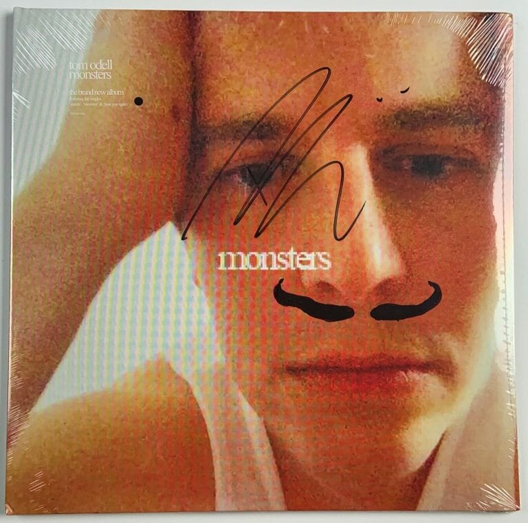 TOM ODELL SIGNED AUTOGRAPH VINYL MONSTERS STILL SEALED JSA OR PSA
 COLLECTIBLE MEMORABILIA