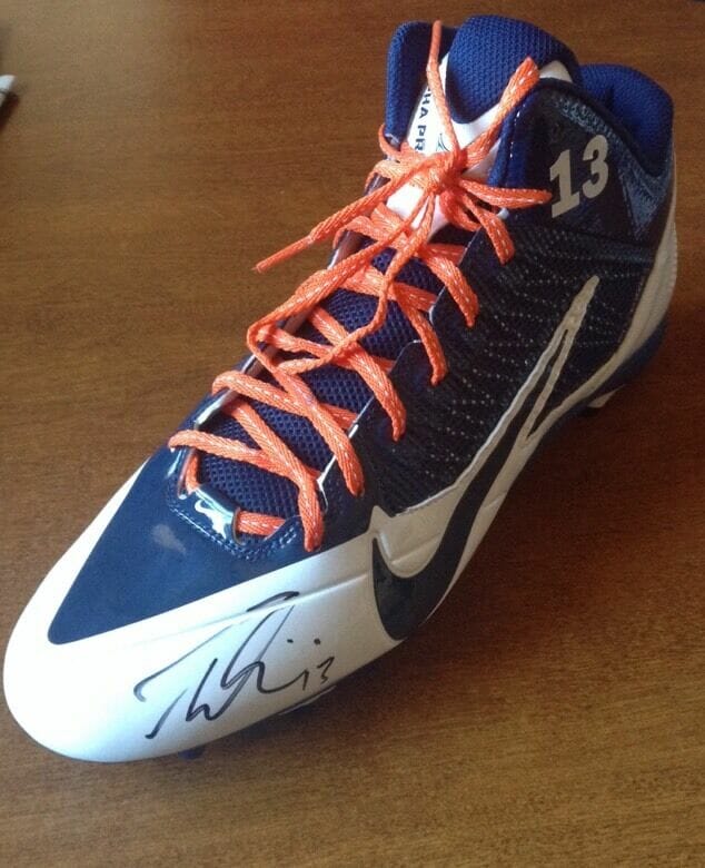 TREVOR SIEMIAN SIGNED CLEAT AUTOGRAPHED JSA COA FOOTBALL DENVER BRONCOS STARTER
 COLLECTIBLE MEMORABILIA