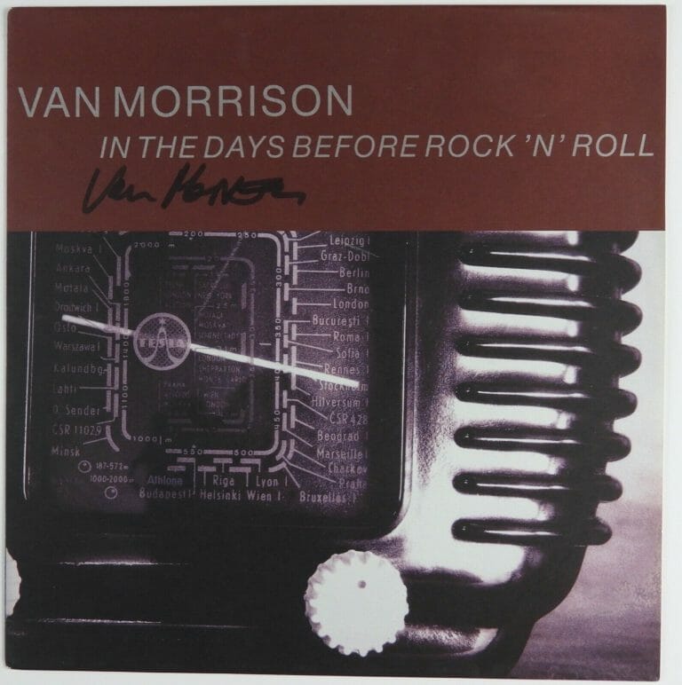 VAN MORRISON JSA SIGNED AUTOGRAPH ALBUM RECORD VINYL IN THE DAYS BEFORE R&R
COLLECTIBLE MEMORABILIA