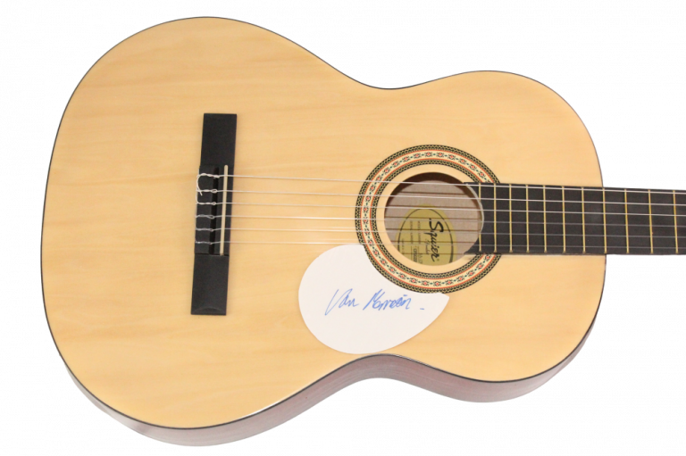 VAN MORRISON SIGNED AUTOGRAPH FULL SIZE FENDER ACOUSTIC GUITAR W/ JSA COA
COLLECTIBLE MEMORABILIA