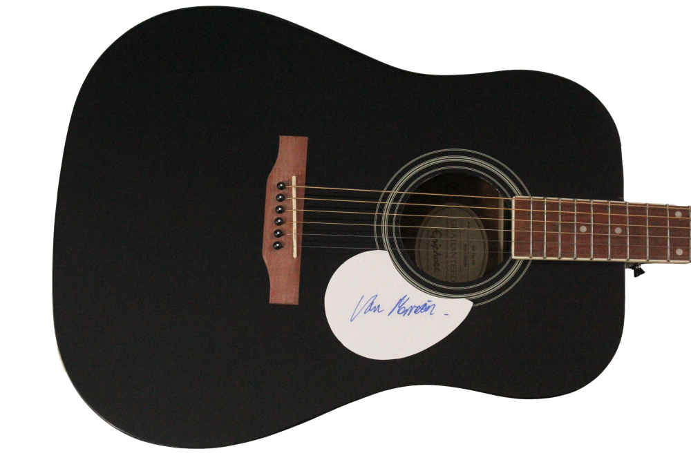 Van Morrison Signed Autograph Full Size Gibson Epiphone Guitar W Jsa Coa Opens In A New Window