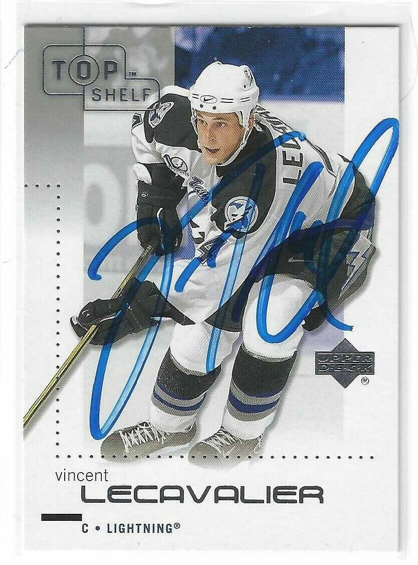 Vincent Lecavalier Autographed Tampa Bay Lightning Special Edition