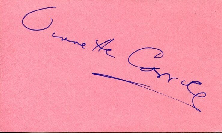 VINNETTE CARROLL PLAYWRIGHT 1ST BLACK WOMEN DIRECTOR BROADWAY SIGNED AUTOGRAPH
 COLLECTIBLE MEMORABILIA