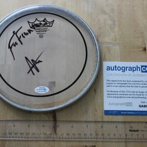 William Goldsmith hand signed 8" Drum Head Foo Fighters!!! ACOA
