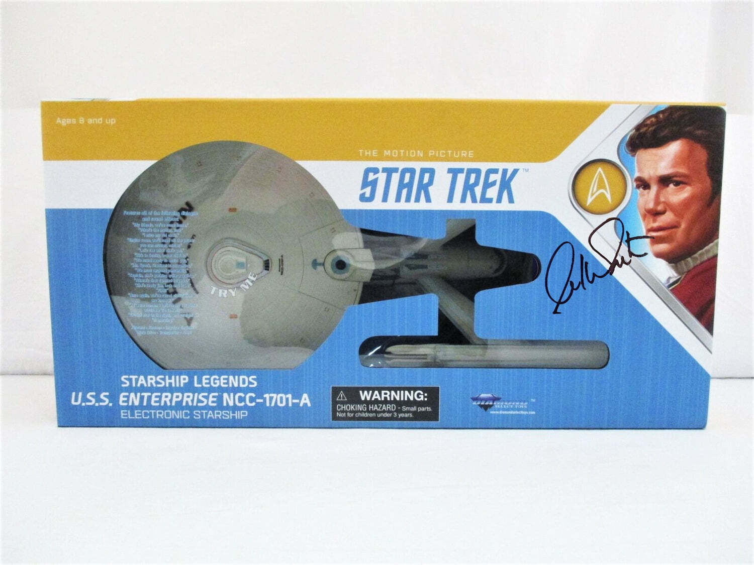 autographed star trek memorabilia