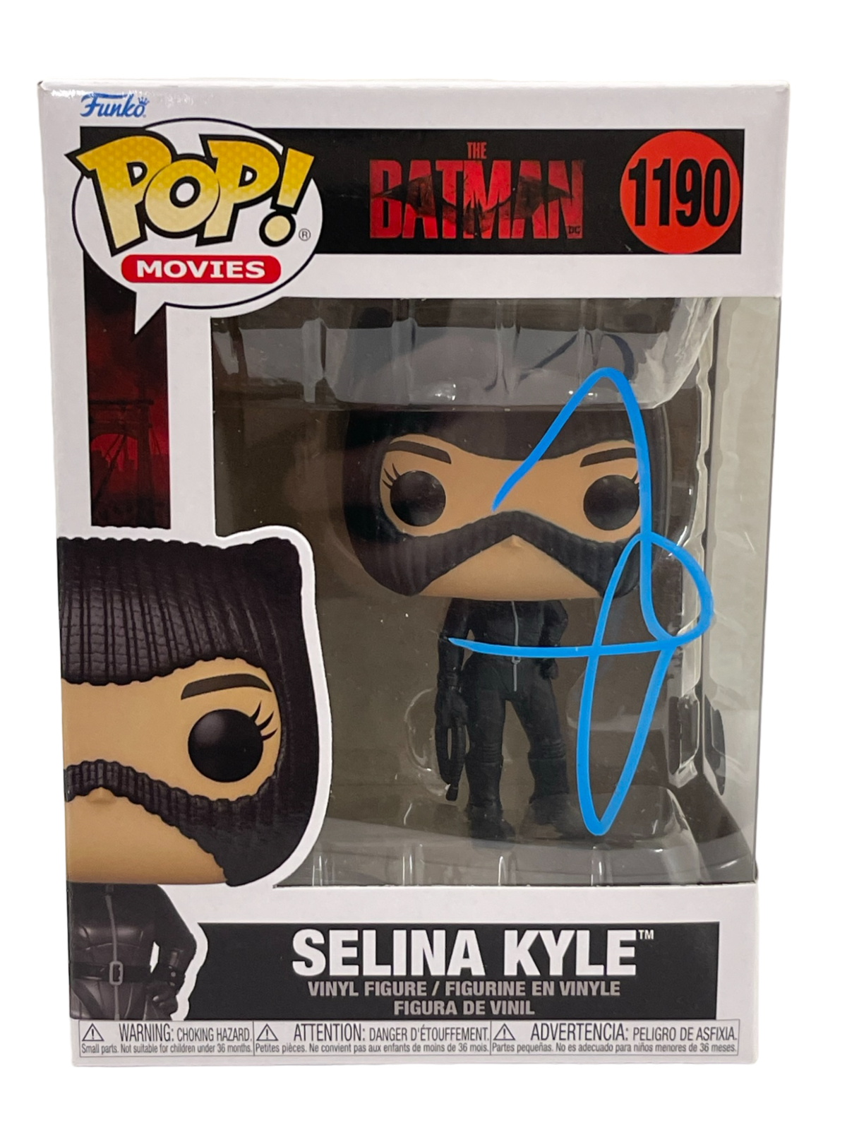 Zoe Kravitz Signed Selina Kyle Funko The Batman 1190 Authentic ...