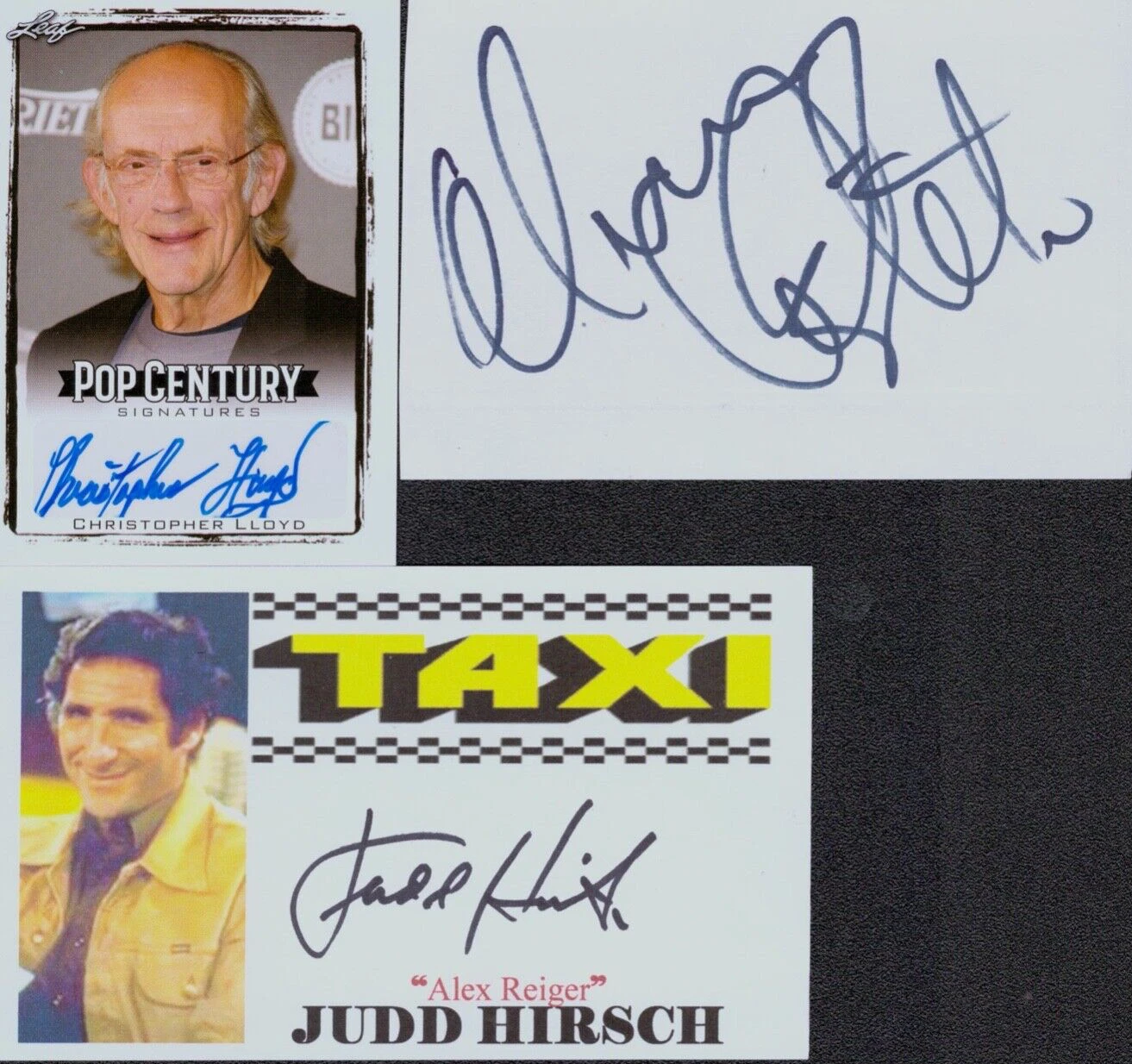 TAXI TONY DANZA C LLOYD DANNY DEVITO HIRSCH HENNER Signed Autograph Cards JSA
