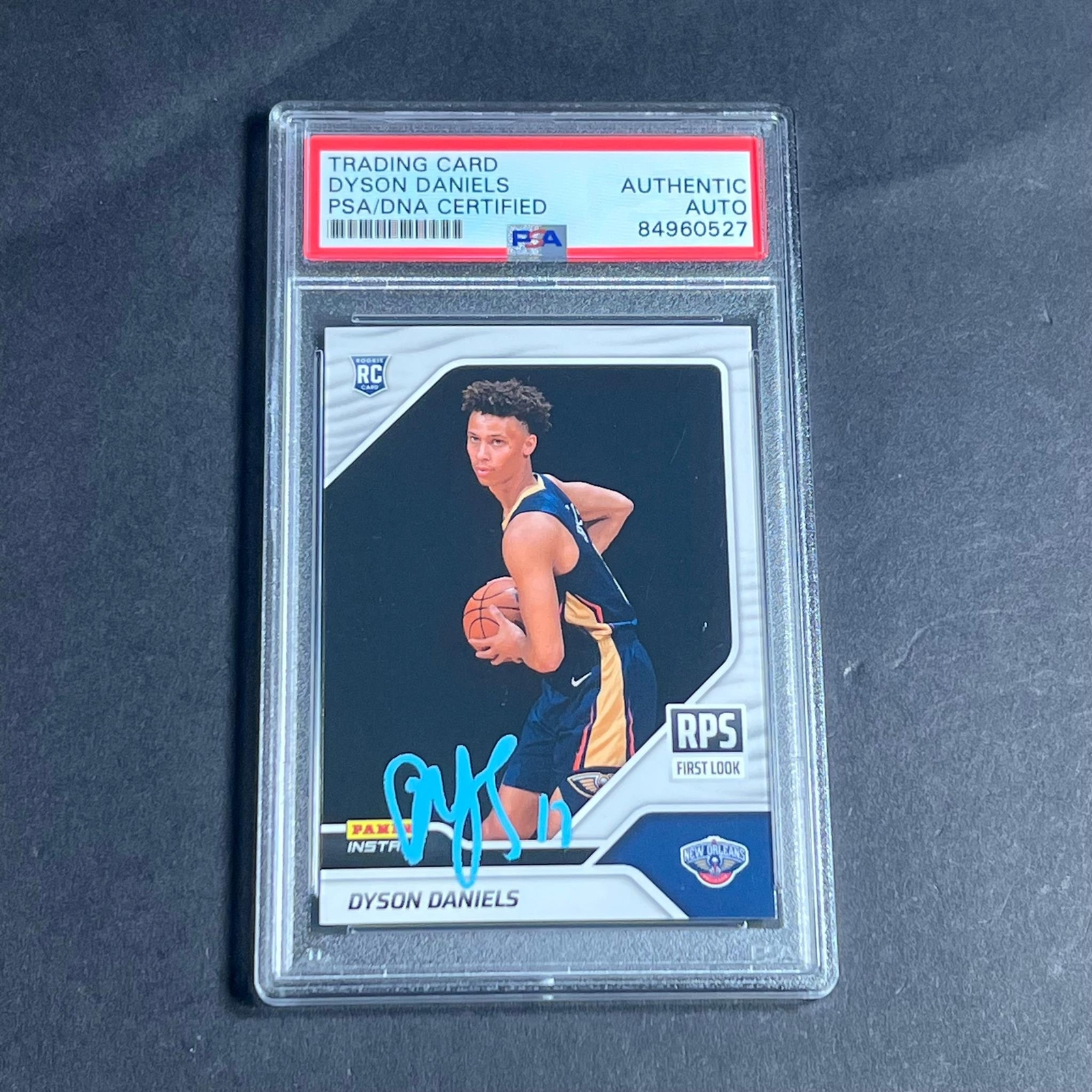 2022-2023 Panini Instant #RPS 7 Dyson Daniels Signed Card Auto PSA Slabbed RC Pe
