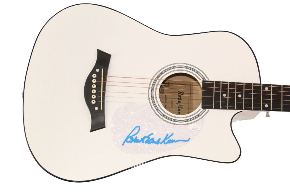 Robert Earl Keen Signed Autograph Acoustic Guitar - Country Bluegrass w/ JSA COA
