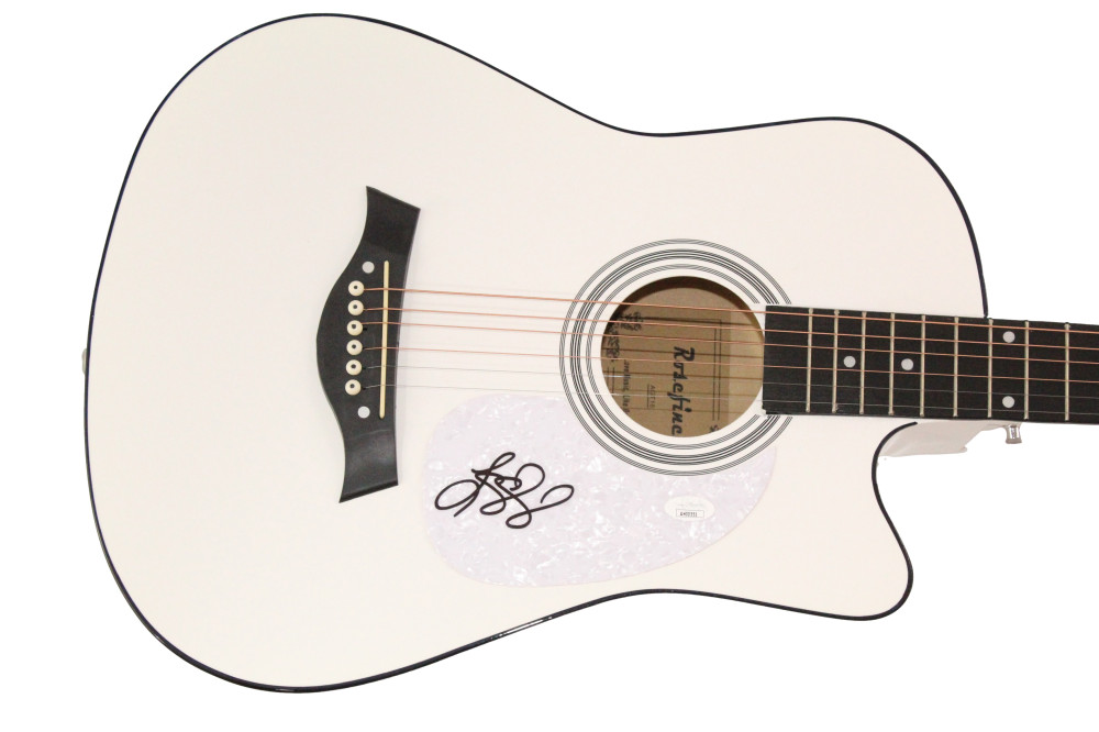 Lainey Wilson Signed Autograph Acoustic Guitar - Thicc as Thieves w/ JSA COA
