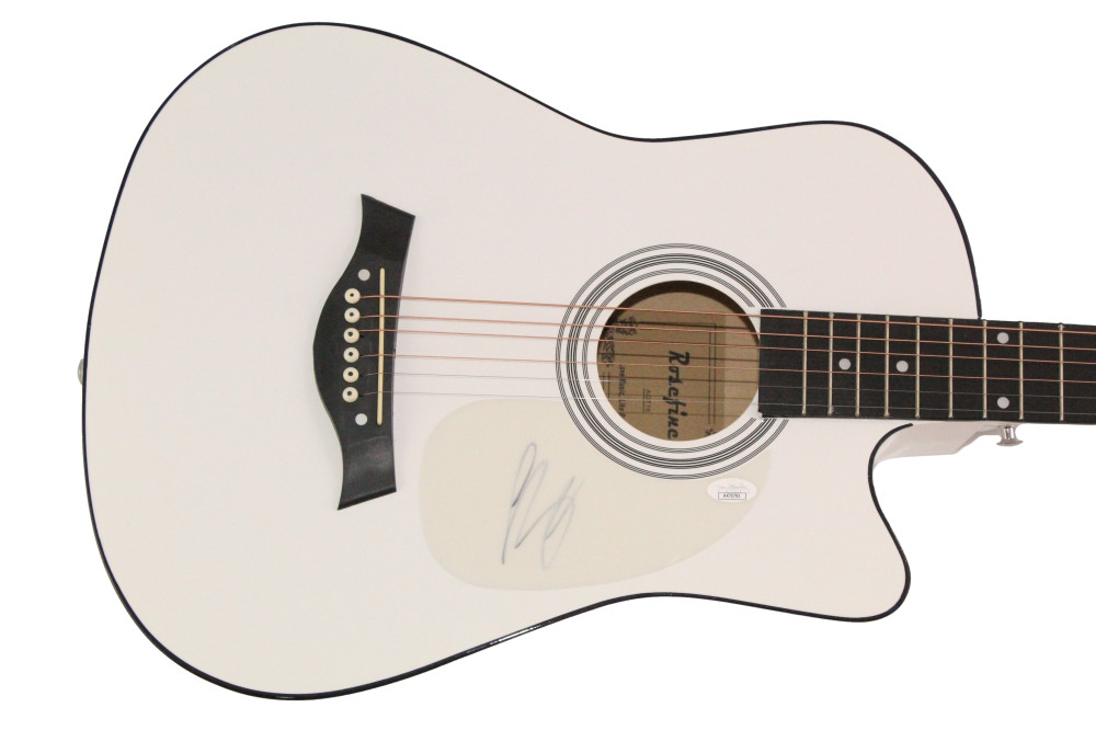 Luke Bryan Signed Autograph Acoustic Guitar - Tailgates & Tanlines w/ JSA COA
