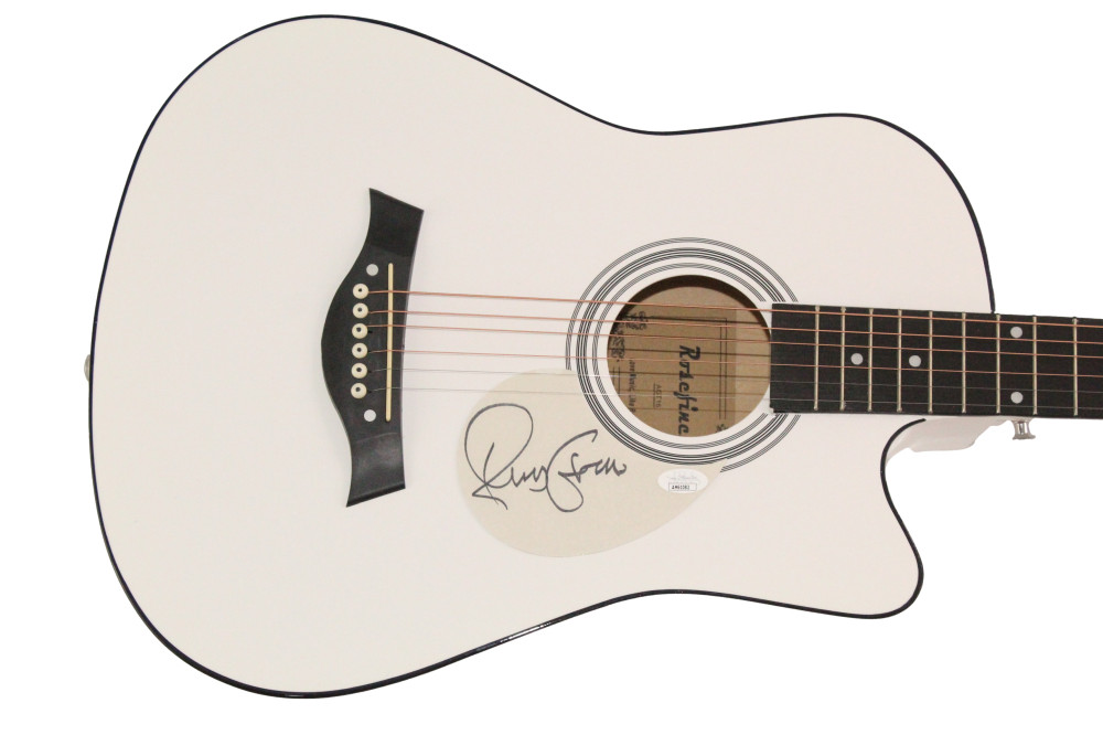 Elvis Costello Signed Autograph Acoustic Guitar - Armed Forces JSA COA
