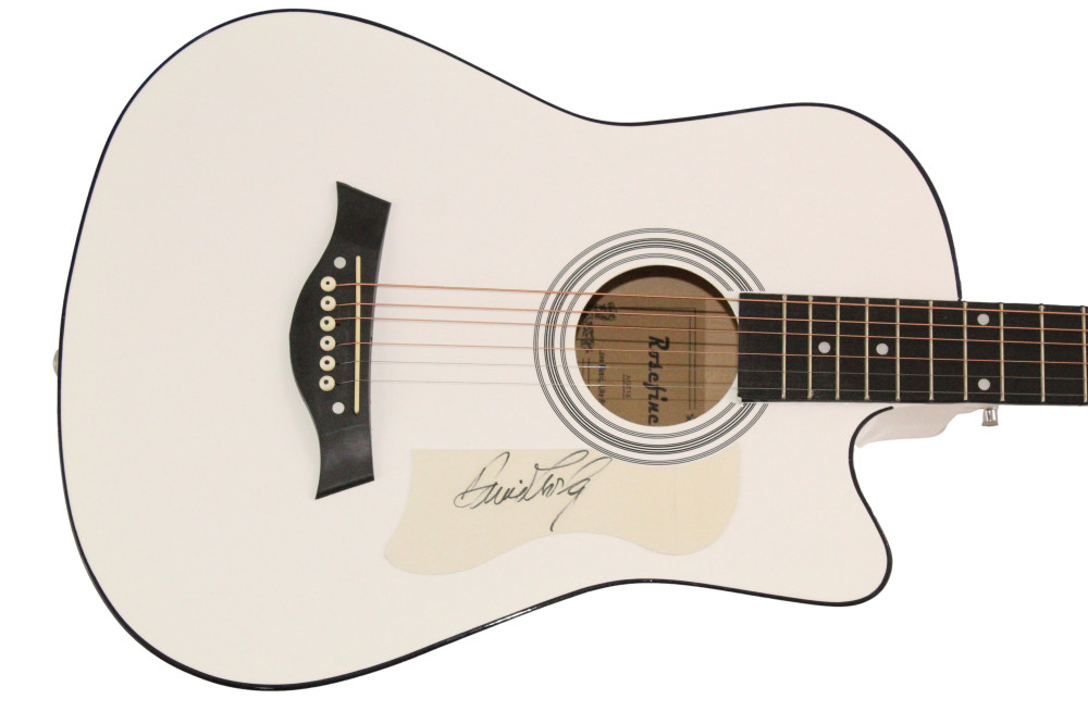 David Crosby Signed Autograph Acoustic Guitar - Stills Nash CSNY w/ JSA COA
