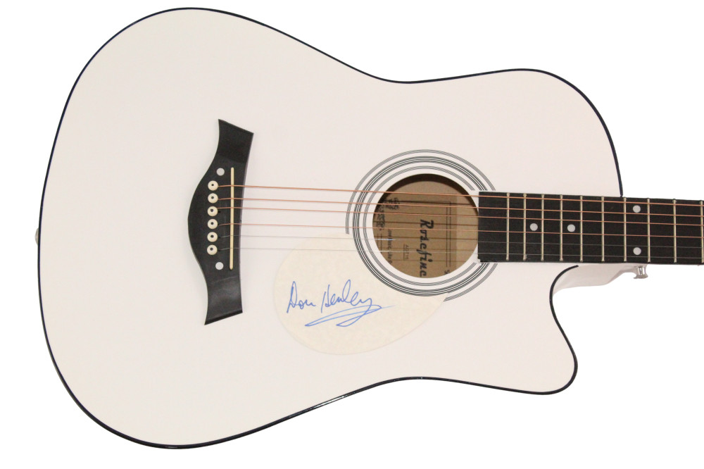 Don Henley Eagles Signed Autograph Acoustic Guitar - Desperado w/ JSA COA
