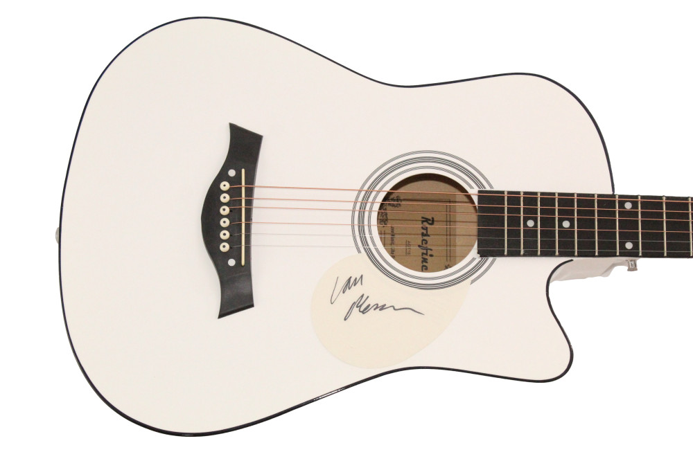 Van Morrison Signed Autograph Acoustic Guitar - Astral Weeks Moondance - JSA COA
