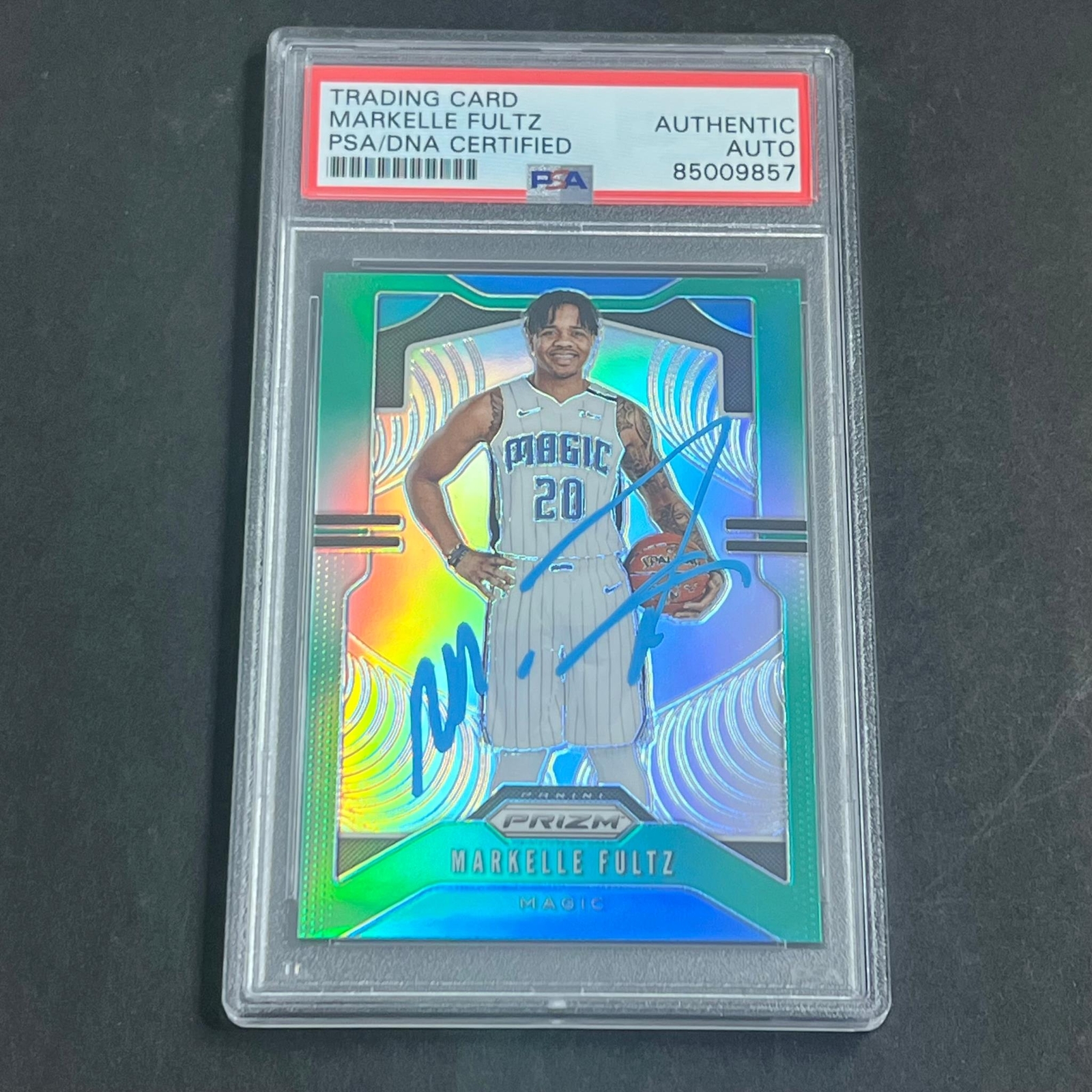 2019-20 Panini Prizm #193 MARKELLE FULTZ Signed Card AUTO PSA Slabbed Magic
