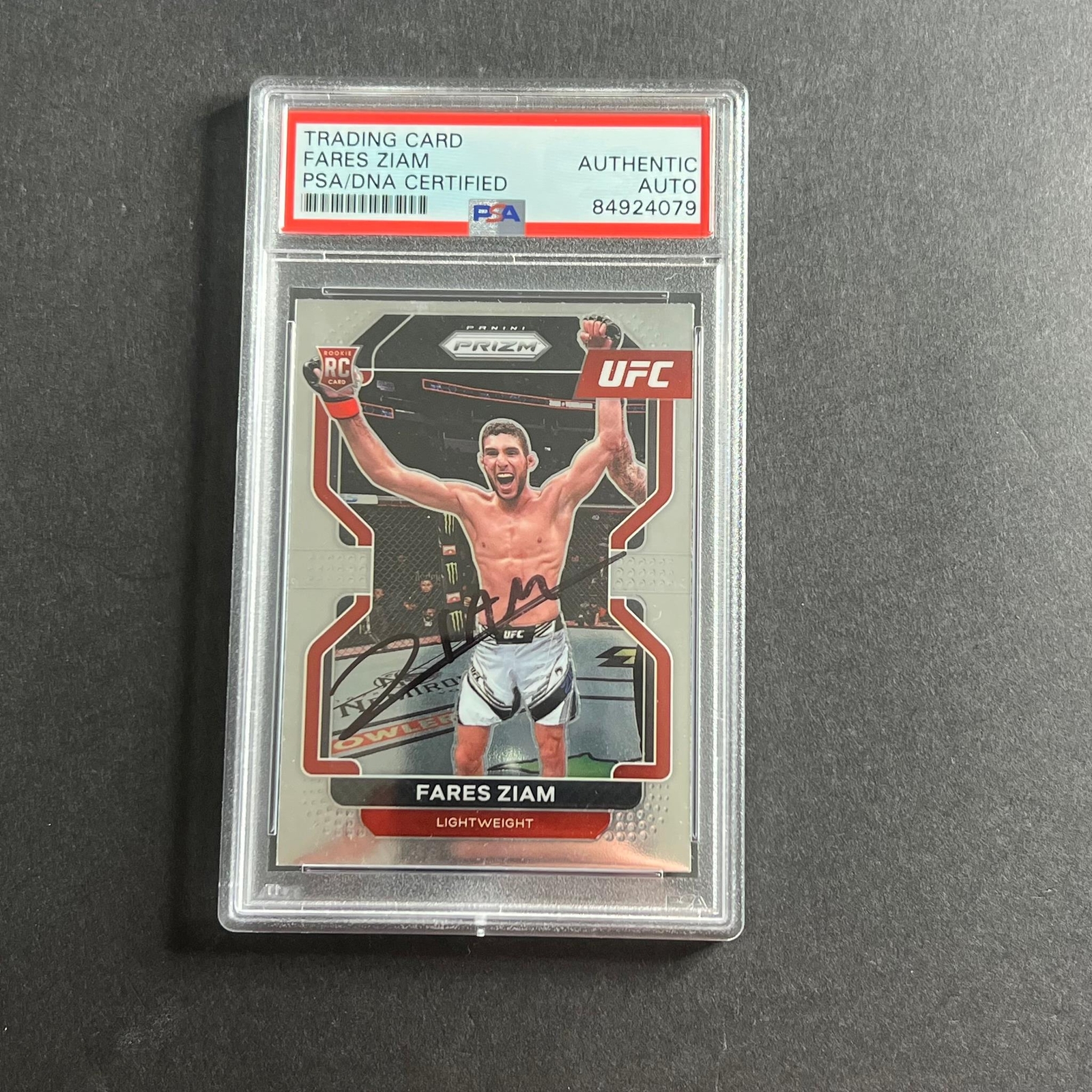 2022 Panini Prizm #143 Faras Ziam Signed Card AUTO PSA Slabbed
